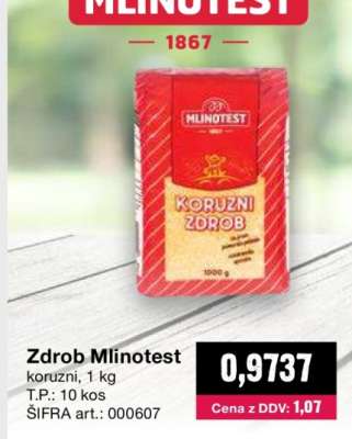 Zdrob Mlinotest