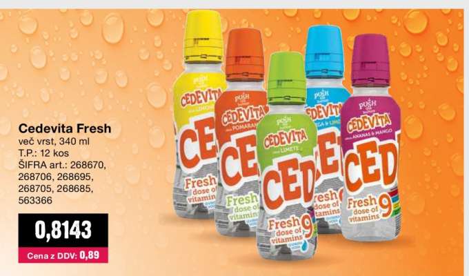 CEDEVITA FRESH