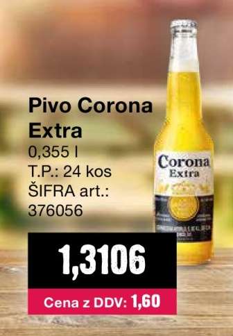 Pivo Corona Extra