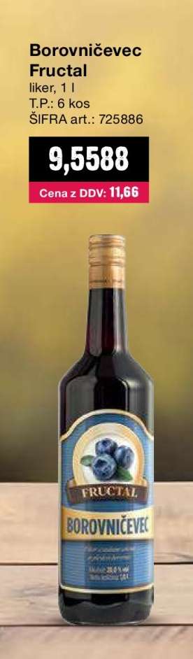 Borovničevec Fructal