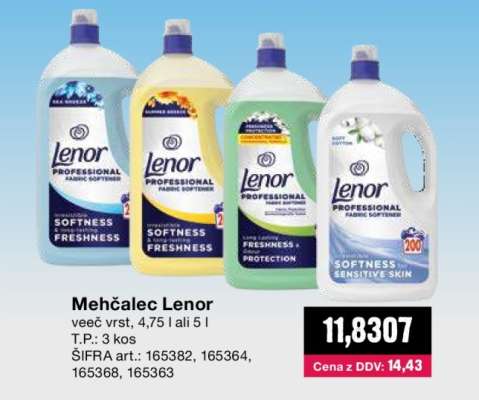 MEHČALEC LENOR