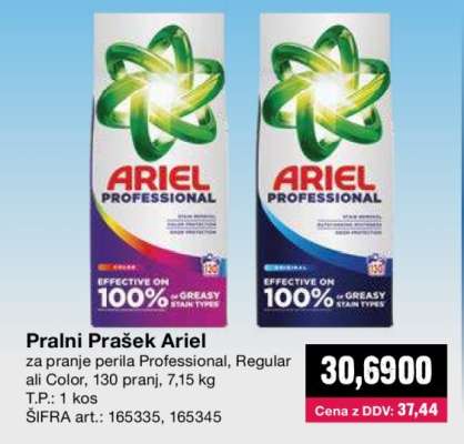 PRALNI PRAŠEK ARIEL
