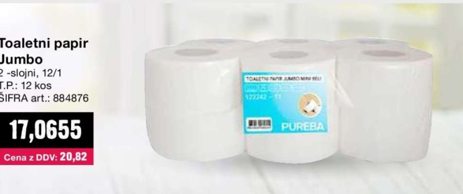 Toaletni papir Jumbo