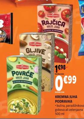 Kremna juha Podravka