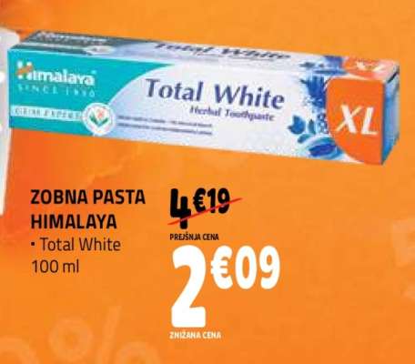 Zobna pasta Himalaya