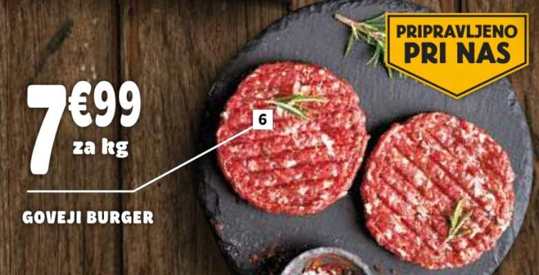 Goveji burger