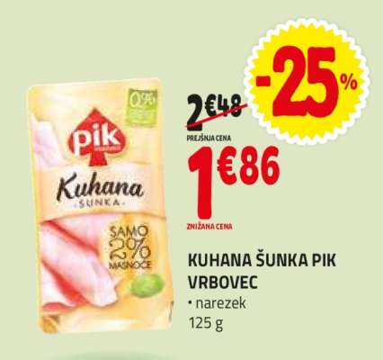 KUHANA ŠUNKA PIK VRBOVEC