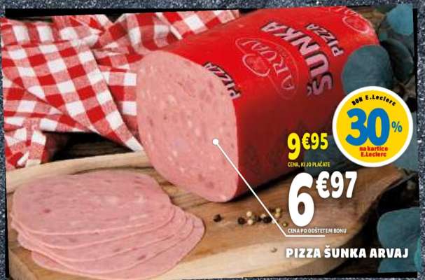 PIZZA ŠUNKA ARVAJ