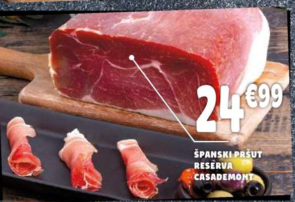 ŠPANSKI PRŠUT RESERVA CASADEMONT