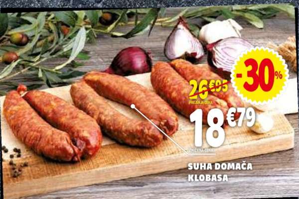SUHA DOMAČA KLOBASA