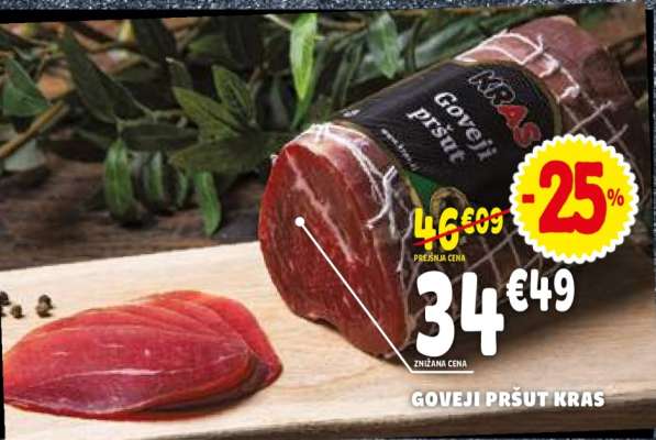 GOVEJI PRŠUT KRAS