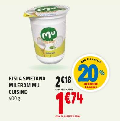 KISLA SMETANA MILERAM MU CUISINE