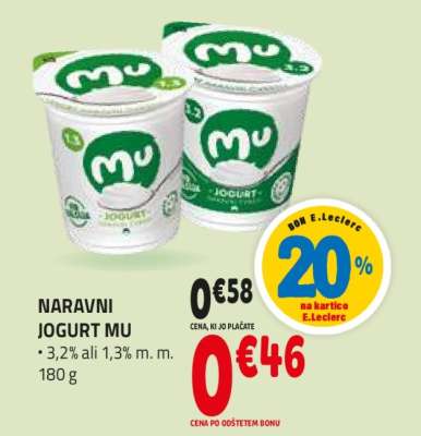 NARAVNI JOGURT MU