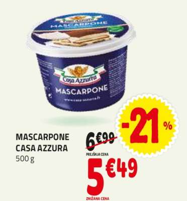Mascarpone Casa Azzura