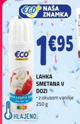 LAHKA SMETANA V DOZI