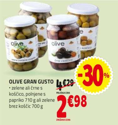 OLIVE GRAN GUSTO