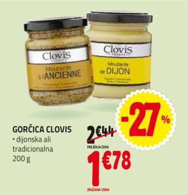 GORČICA CLOVIS