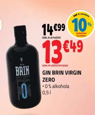 GIN BRIN VIRGIN ZERO