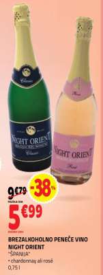 BREZALKOHOLNO PENEČE VINO NIGHT ORIENT