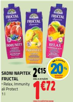 SADNI NAPITEK FRUCTAL
