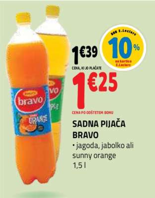 SADNA PIJAČA BRAVO