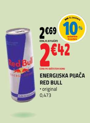 ENERGIJSKA PIJAČA RED BULL