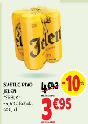 SVETLO PIVO JELEN
