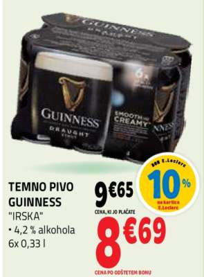 TEMNO PIVO GUINNESS