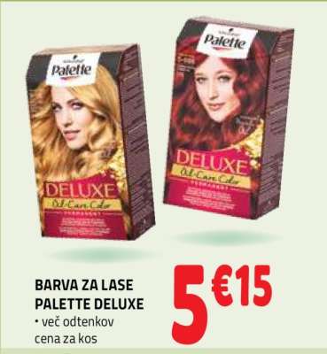 BARVA ZA LASE PALETTE DELUXE
