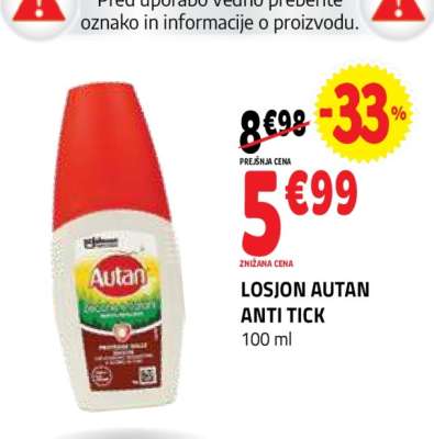 LOSJON AUTAN ANTI TICK
