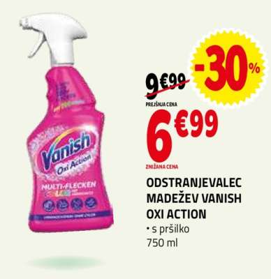 ODSTRANJEVALEC MADEŽEV VANISH OXI ACTION