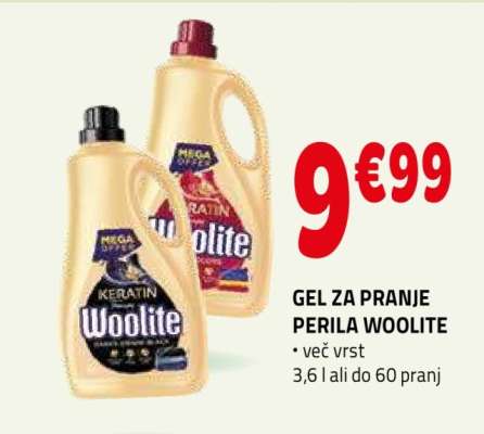 Gel za pranje perila Woolite