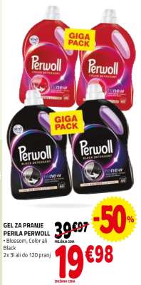 Gel za pranje perila Perwoll