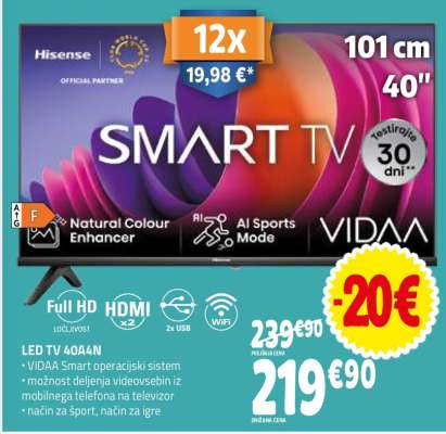 LED TV 40A4N