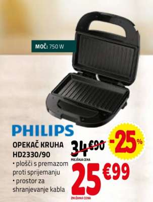 PHILIPS OPEKAČ KRUHA HD2330/90