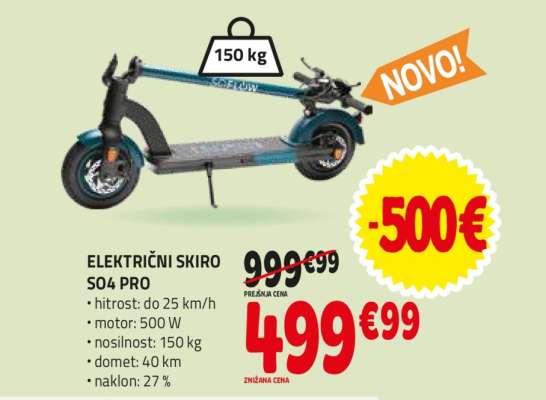 ELEKTRIČNI SKIRO SO4 PRO