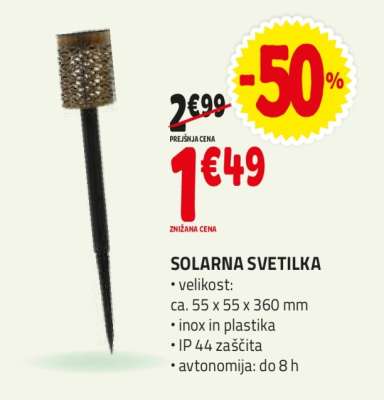 Solarna svetilka