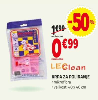 LEClean KRPA ZA POLIRANJE