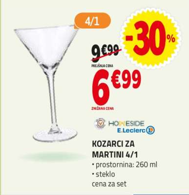 KOZARCI ZA MARTINI 4/1