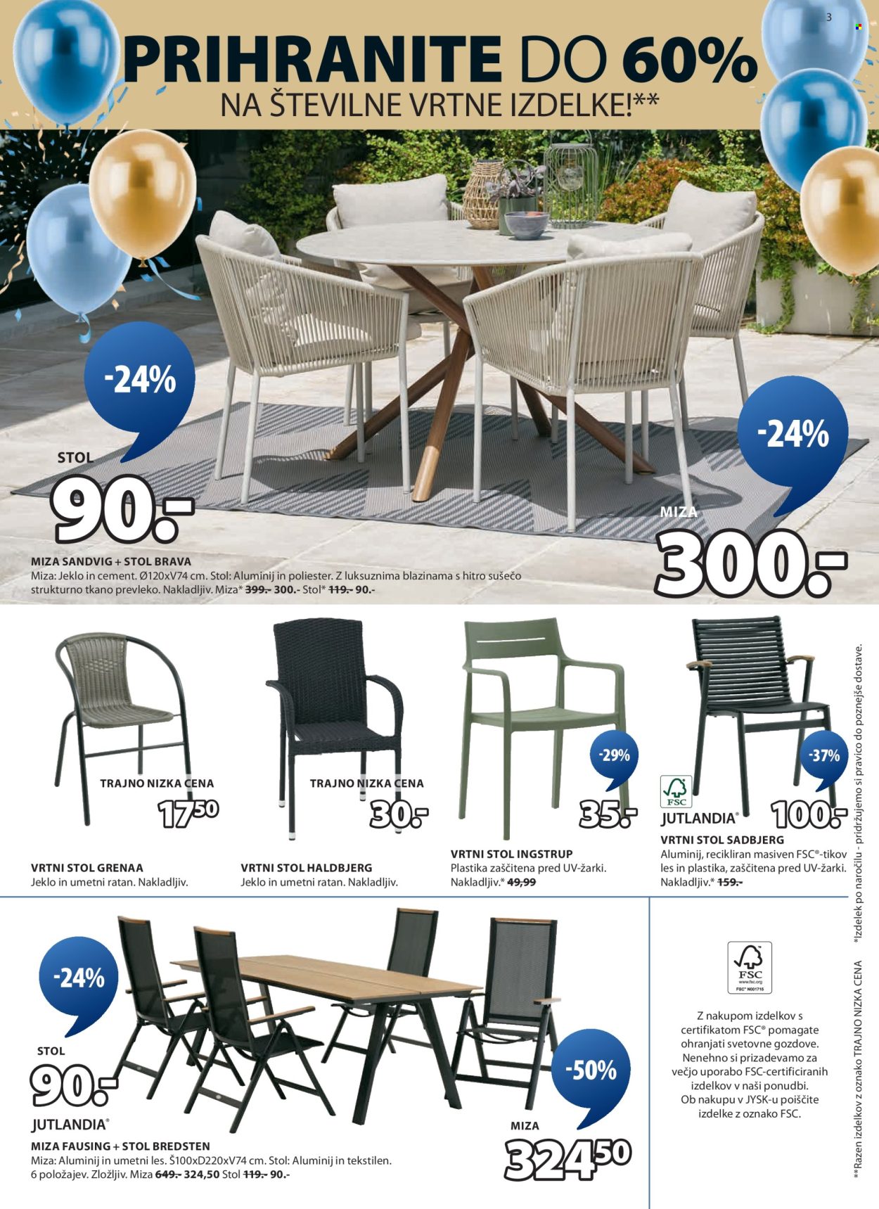 JYSK katalog - 23.4.2025 - 18.5.2025. Stran 1