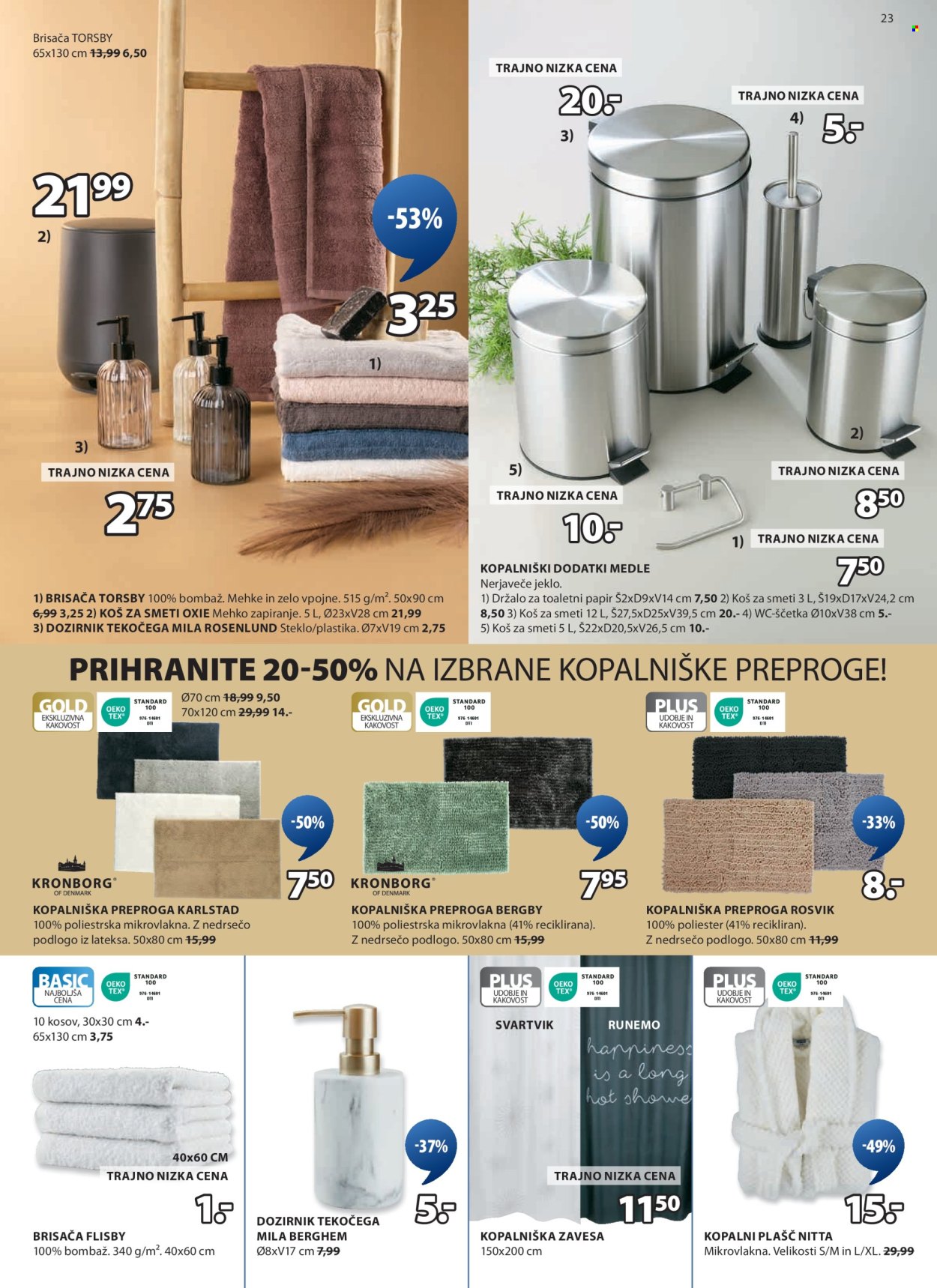 JYSK katalog - 23.4.2025 - 18.5.2025. Stran 1