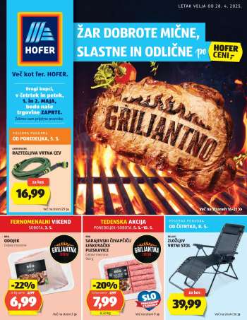 Hofer katalog - 28.4.2025 - 10.5.2025.