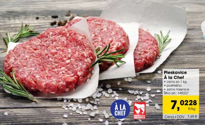 Pleskavice À la chef