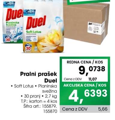 PRALNI PRAŠEK DUEL