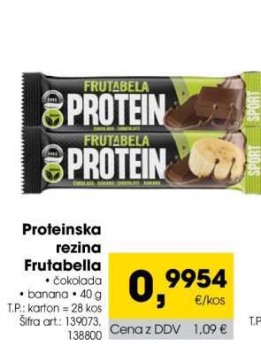 Proteinska rezina Frutabella