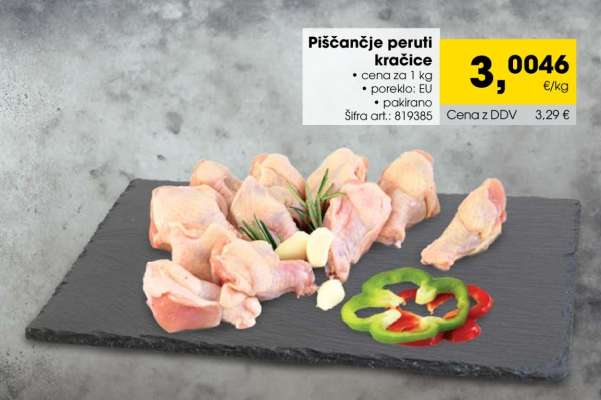 Piščančje peruti, kračice
