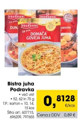 Bistra Juha Podravka