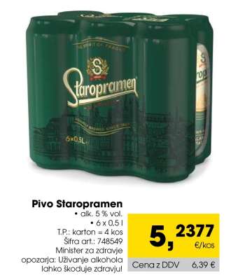 PIVO STAROPRAMEN