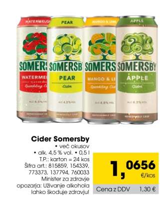 Cider Somersby
