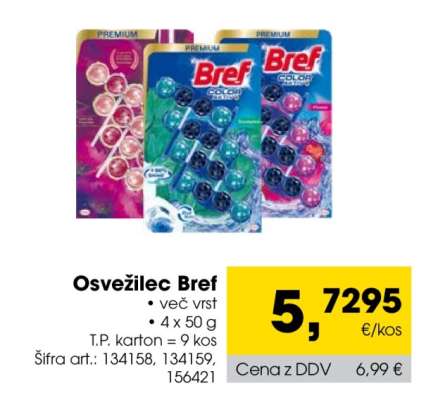 Osvežilec Bref